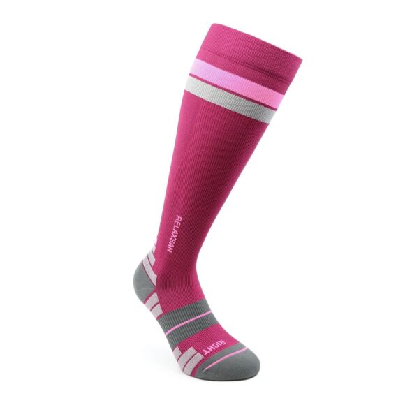 Αθλητικές Κάλτσες Συμπίεσης Relaxsan Sport με Ίνα Dryarn φούξια