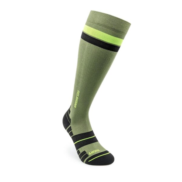 Αθλητικές Κάλτσες Συμπίεσης Relaxsan Sport με Ίνα Dryarn πράσινο